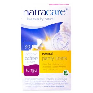 Natracare Tanga & String Slipeinlagen 100% Baumwolle 