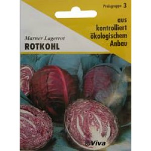 Saatgut für Bio-Rotkohl (Samen)