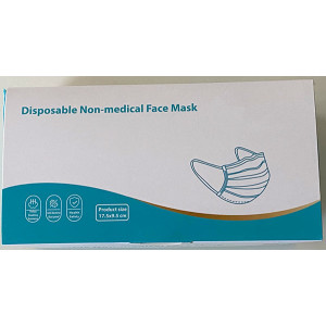 Mund-Nasen-Maske 50 Stück MHD 25.09.2021