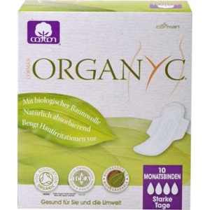 Organyc Damenbinden Nacht 
