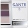 SANTE Eyeshadow Trio No. 02 aubergine